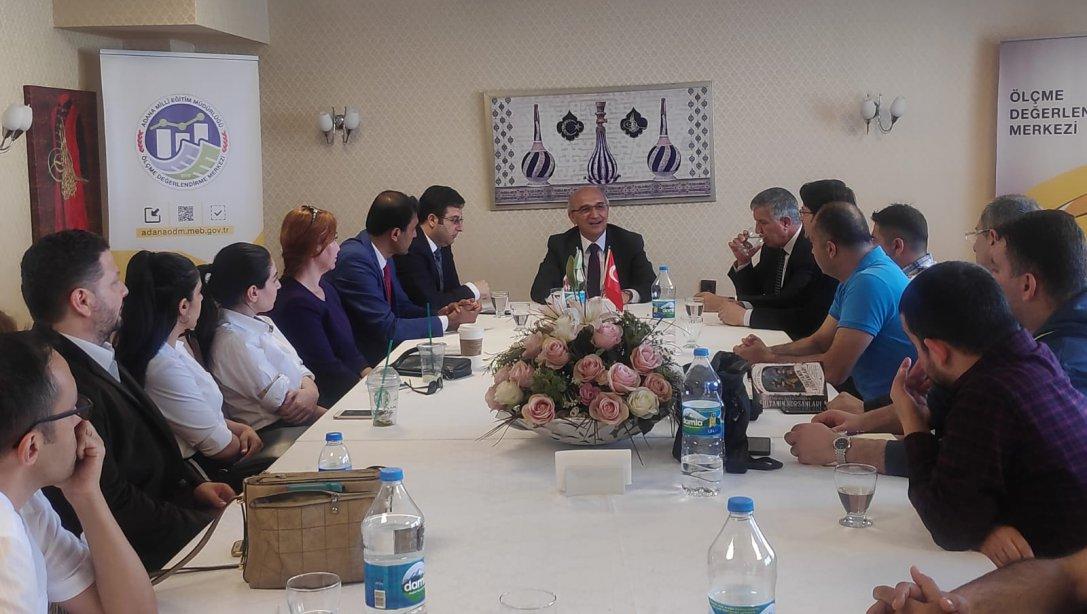 Genel Müdürümüz Dr. Sadri ŞENSOY Soru Yazarlarımız İle Toplantı Yaptı
